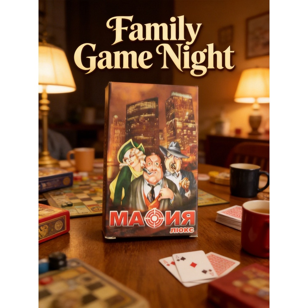 Party Games Mafia - เกมปาร์ตี้มาเฟีย - ฉบับภาษารัสเซีย: เกมไพ่กลยุทธ์ลดภาระทางสังคมสำหรับครอบครัวและเพื่อนฝูง ค่ำคืนแห่งการเล่นเกมแบบอินเทอร์แอคทีฟ
