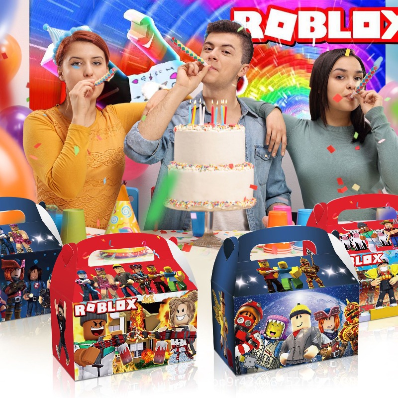 12 ชิ้น/ชุด ธีมเกม Roblox ของต - Party Games In Roblox บทวิจารณ์และราคา