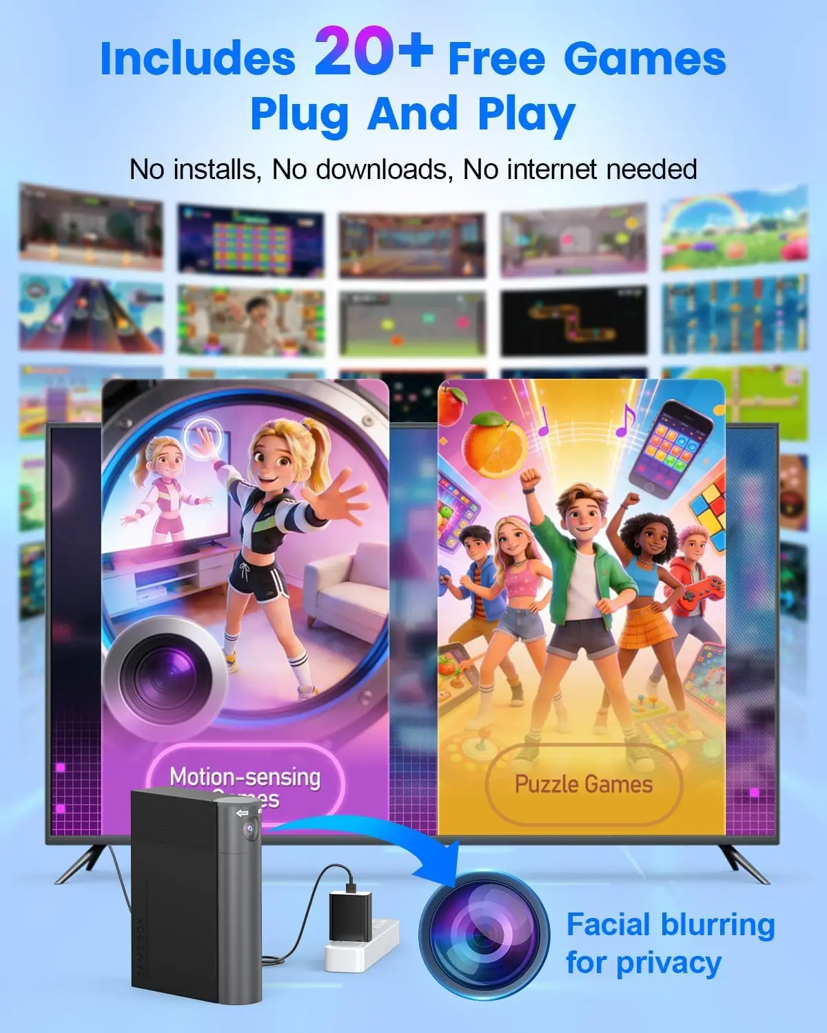เครื่องเล่นเกม AR Motion สำหรั - Party Games Physical บทวิจารณ์และราคา