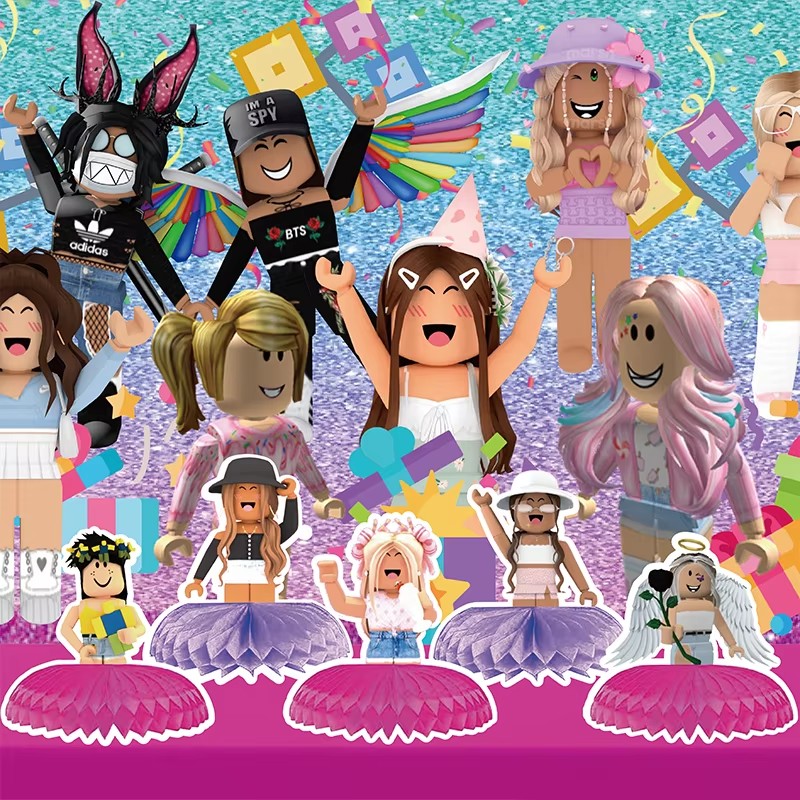 ของตกแต่งงานเลี้ยงวันเกิดรูปหุ - Party Games In Roblox บทวิจารณ์และราคา