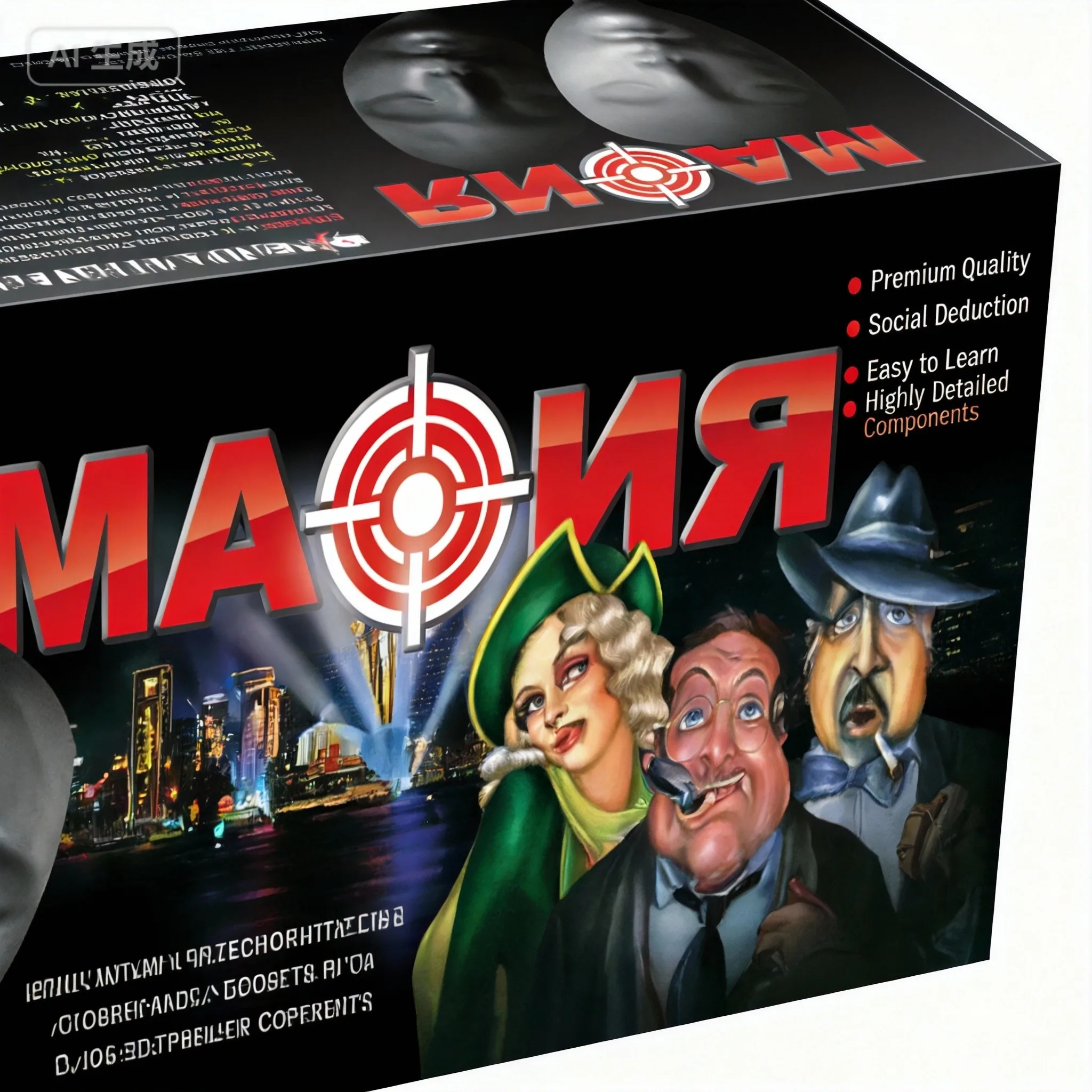 เกมปาร์ตี้ Mafia Lux - เกมกระด - Party Games Mafia บทวิจารณ์และราคา