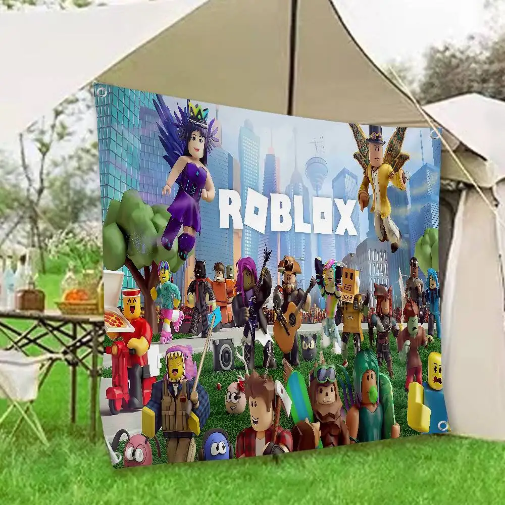 ธงโฆษณาเชิงพาณิชย์สำหรับเกม R- - Party Games In Roblox บทวิจารณ์และราคา