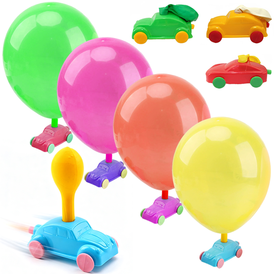 รถแข่งแรงเฉื่อยแบบใช้ลูกโป่ง 2 - Party Games Physical บทวิจารณ์และราคา