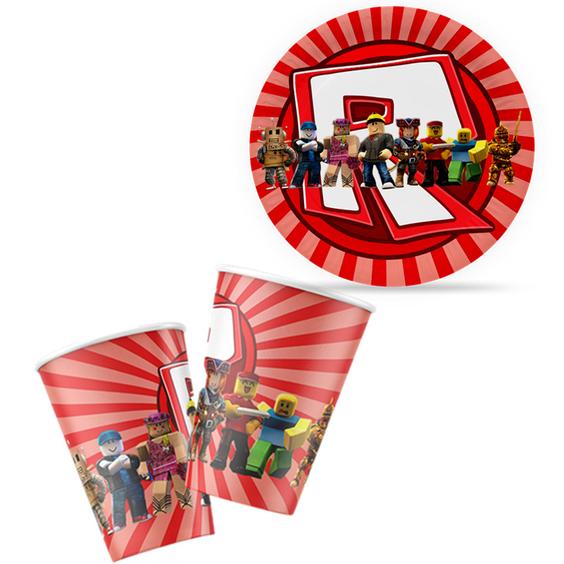 หุ่นยนต์ตกแต่งวันเกิด Happy ชุ - Party Games In Roblox บทวิจารณ์และราคา