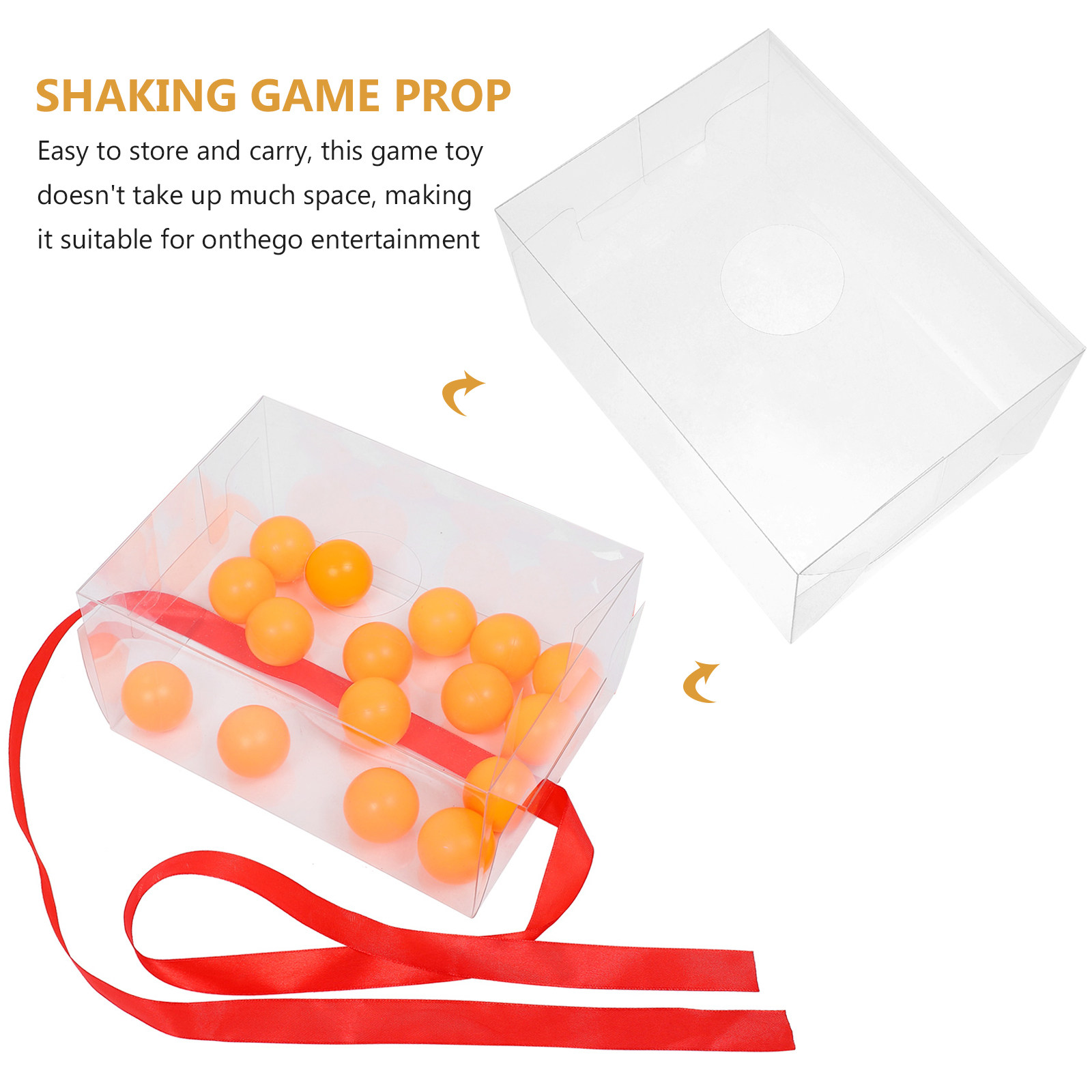 กล่องลูกบอลสั่น 4 ชิ้น อุปกรณ์ - Party Games Physical บทวิจารณ์และราคา