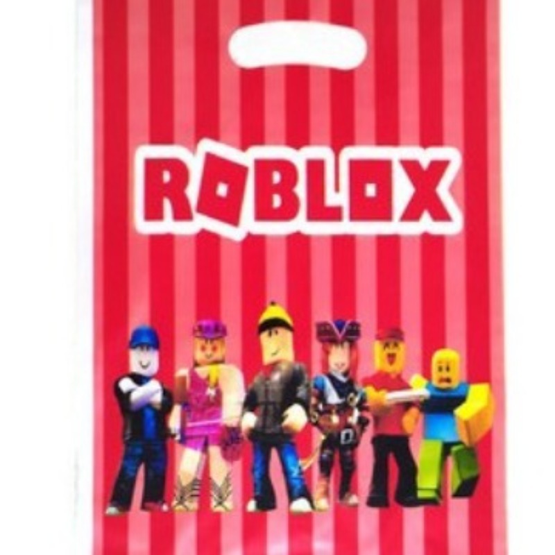 กระเป๋าผ้าลายการ์ตูนธีมเกม Rob - Party Games In Roblox บทวิจารณ์และราคา